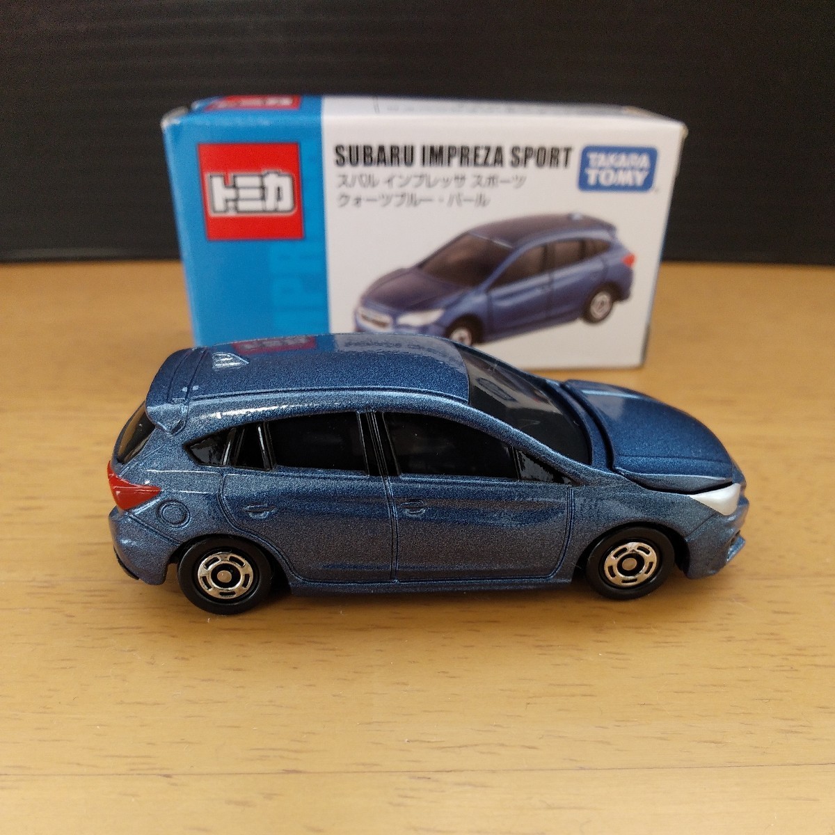 ☆トミカ スバル インプレッサ スポーツ (クォーツブルー・パール 