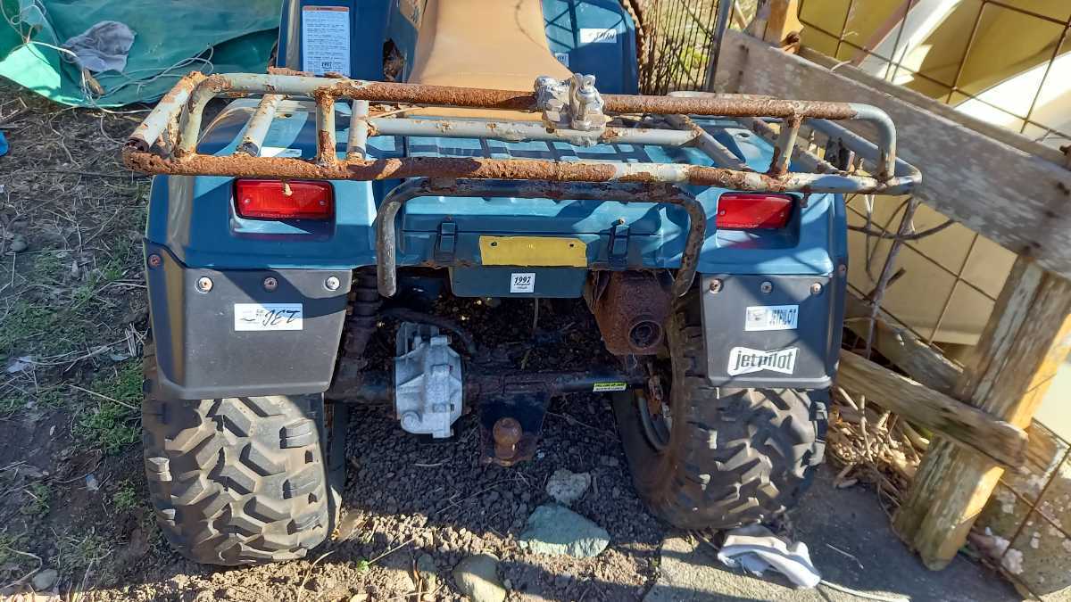 カワサキ4駆バギー KAWASAKI 4×4バギー ジャンク品(四輪バギー 