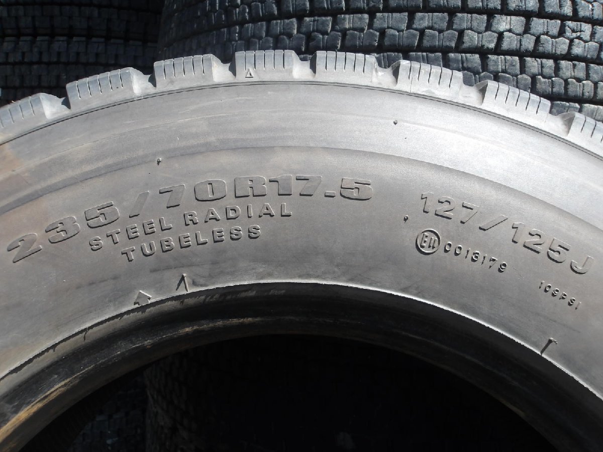 K65 235/70R17.5 6本セット ミックス LT 127/125J 235/70-17.5 235-70 