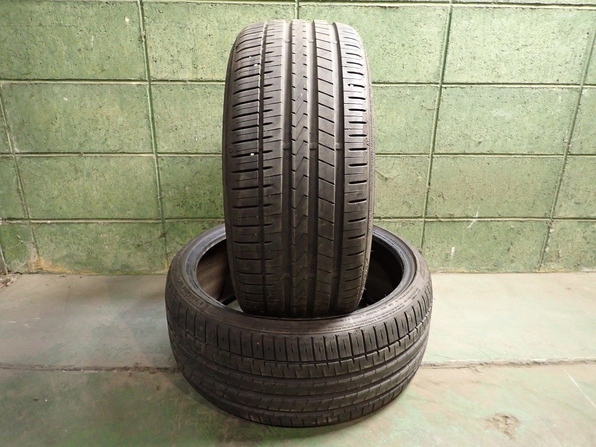 MF8191【送料無料215/35R19】2本 ファルケン アゼニス FK510 2020年製 中古夏タイヤ ラジアルタイヤ 86 BRZ プリウスなどへ