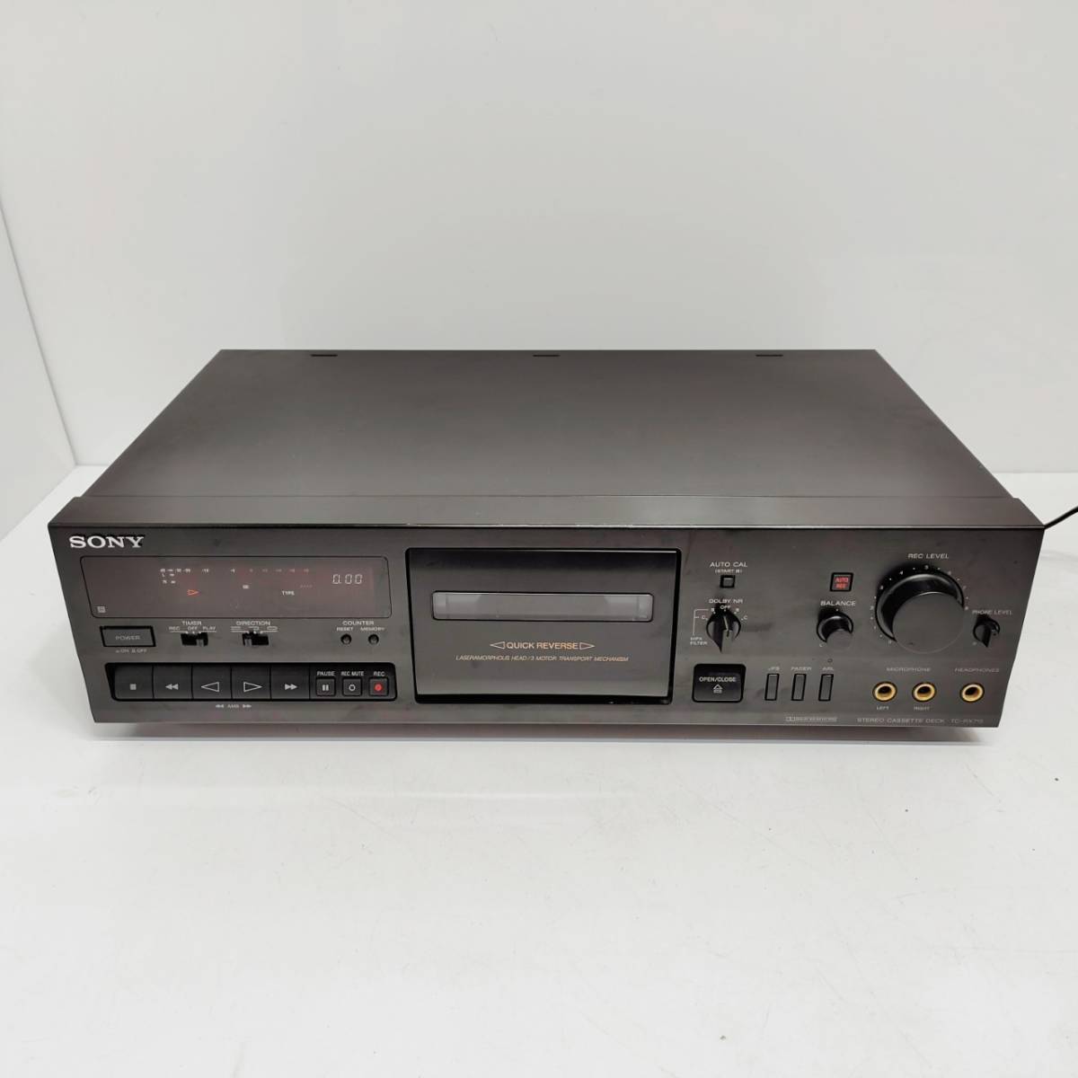 1円 SONY TC-K555ES カセットデッキ カセットプレーヤー 動作確認済み