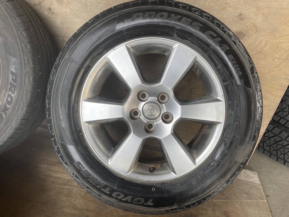 岩手発!! トヨタ純正 17×6.5J +48 PCD114.3 5穴 TOYO PROXES CL1 岩手発!! トヨタ純正 17×6.5J +48 PCD114.3 5穴 TOYO PROXES CL1