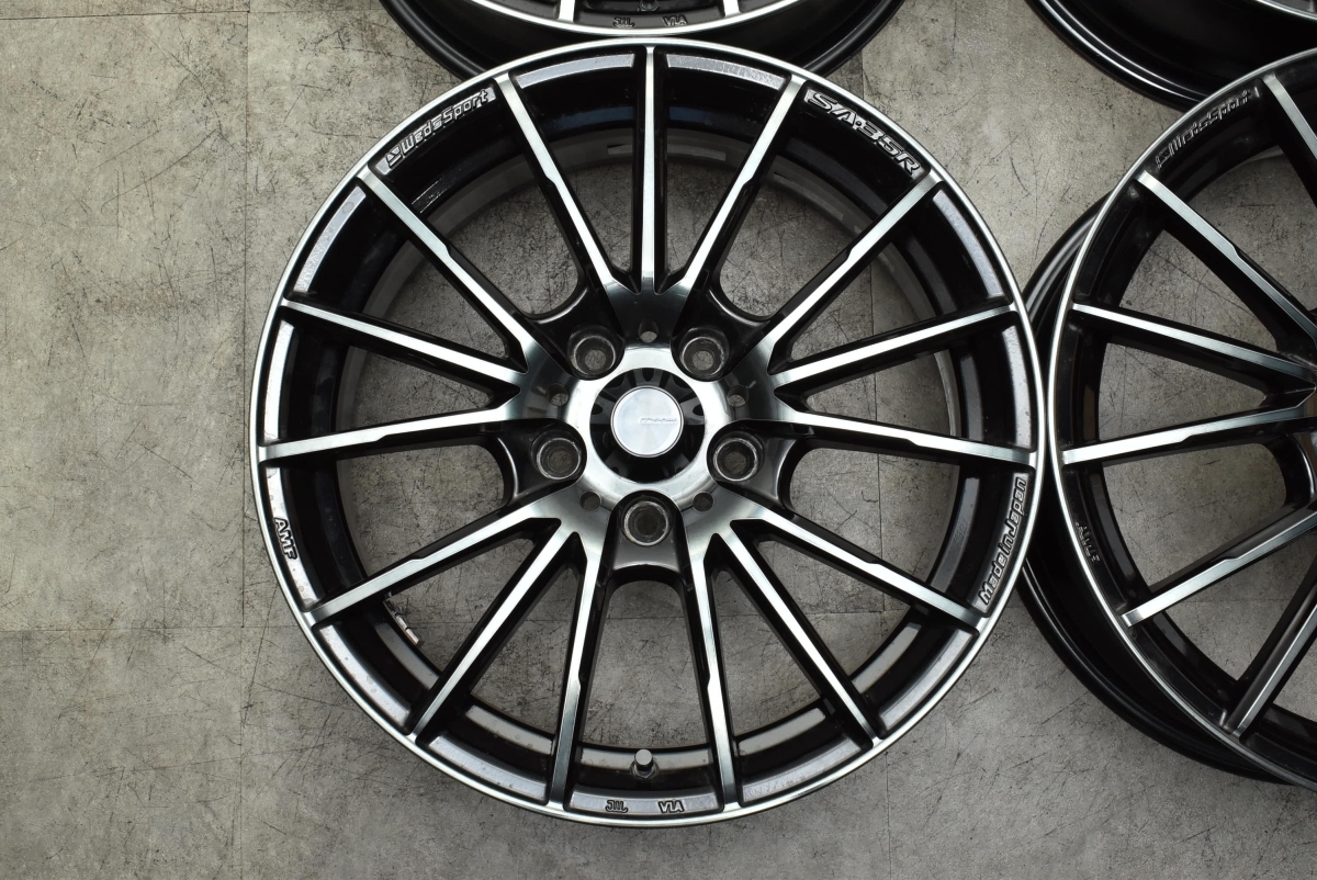 専用です WEDS SA-35R 17×7J +40 PCD114.3 215/45R17 美品WedsSport SA-35R 17in