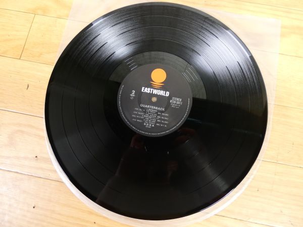 ○(P-29) 池田政典 「 QUARTERBACK / クォーターバック 」 LPレコード
