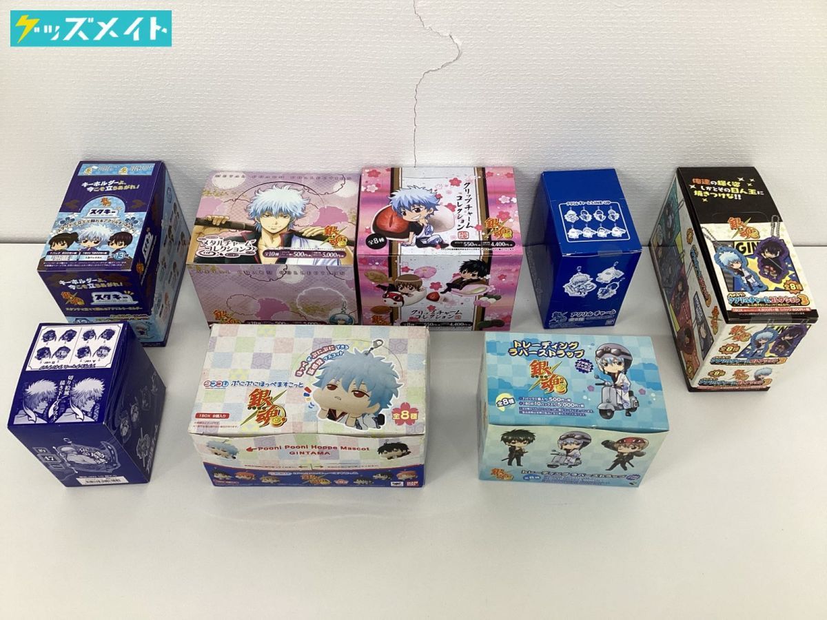 現状】 銀魂 グッズ まとめ売り クリップチャーム、ラバーストラップ