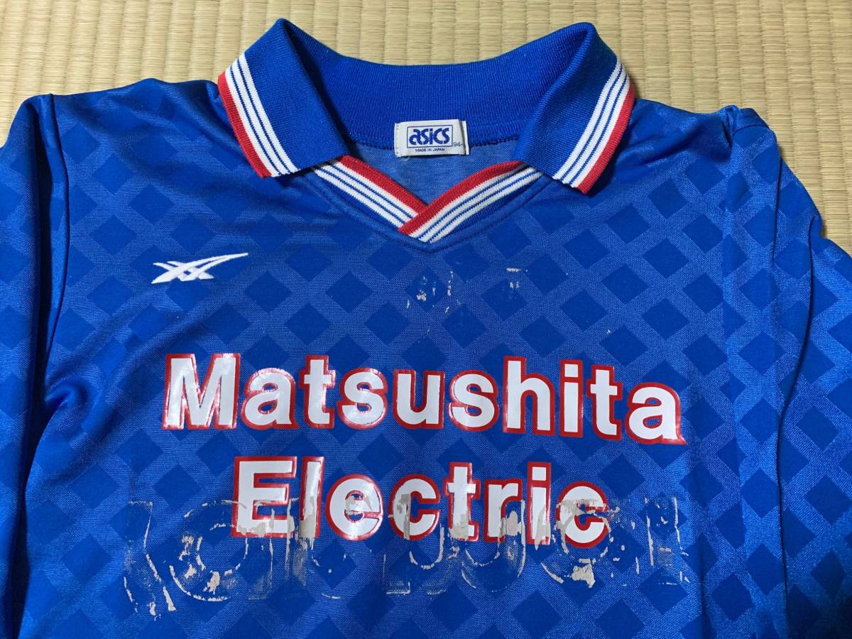 超レア! 訳あり【非売品・中古品】asics ガンバ大阪の前身「松下電器