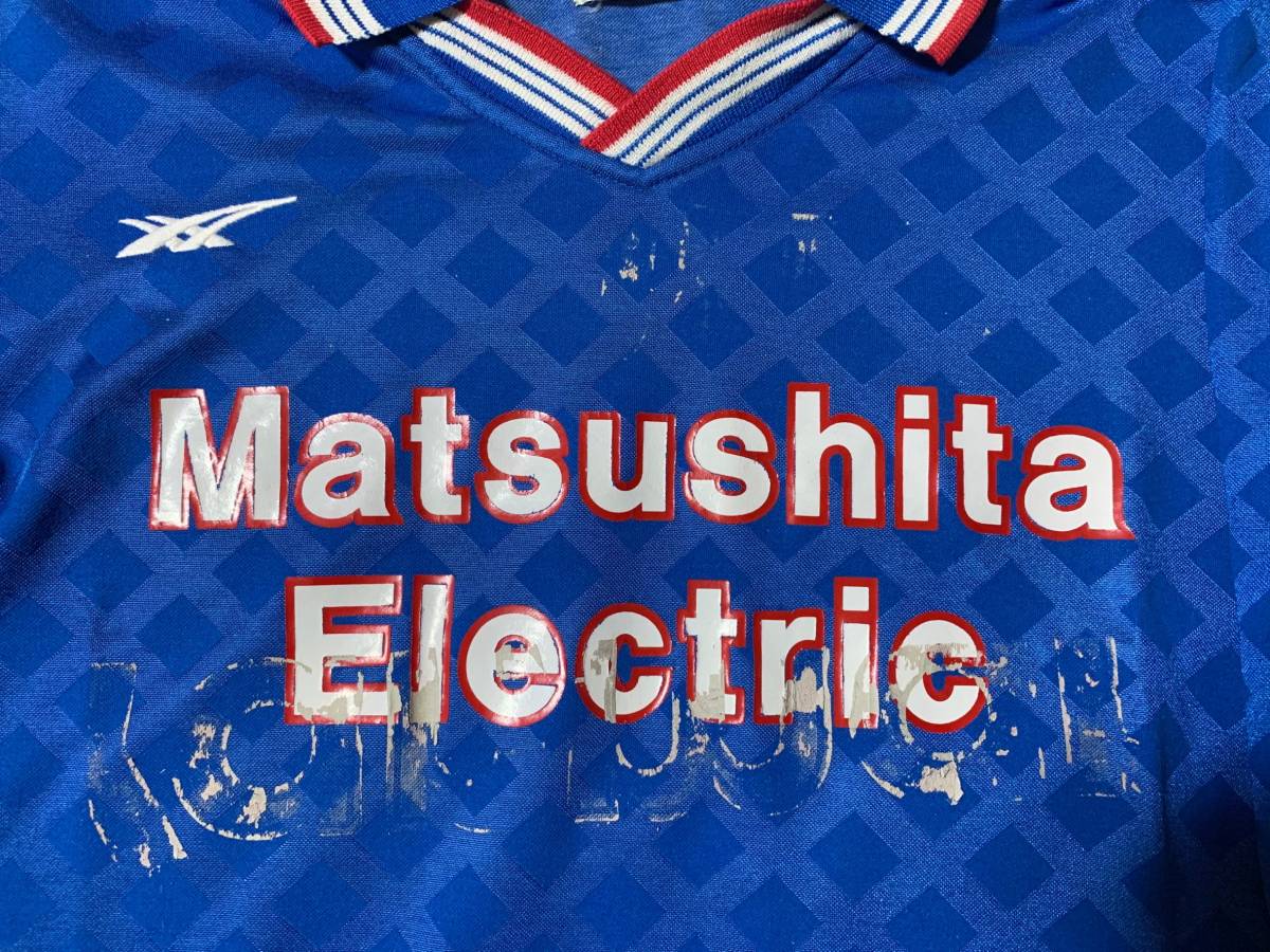 超レア! 訳あり【非売品・中古品】asics ガンバ大阪の前身「松下電器