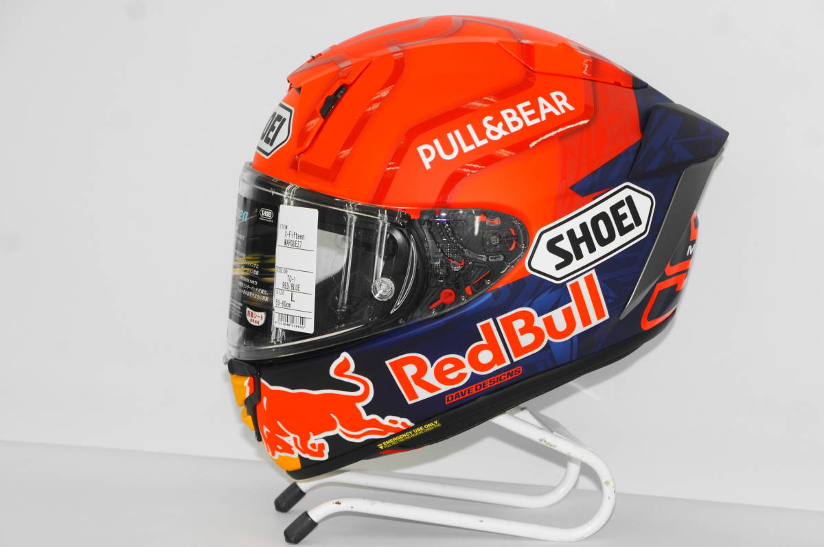 SHOEI X-Fifteen MARQUEZ 7 Lサイズ 新品付属品付き (Lサイズ)｜売買 