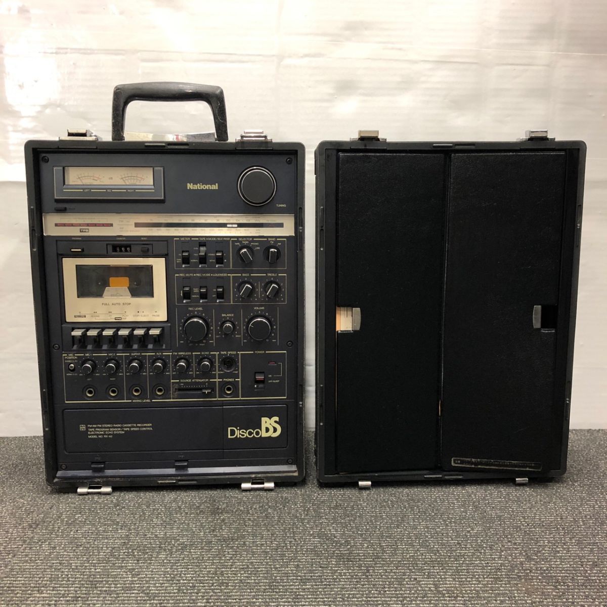 National ナショナル RX-A2 DISCO BS ディスコ ラジカセ 通電音出し