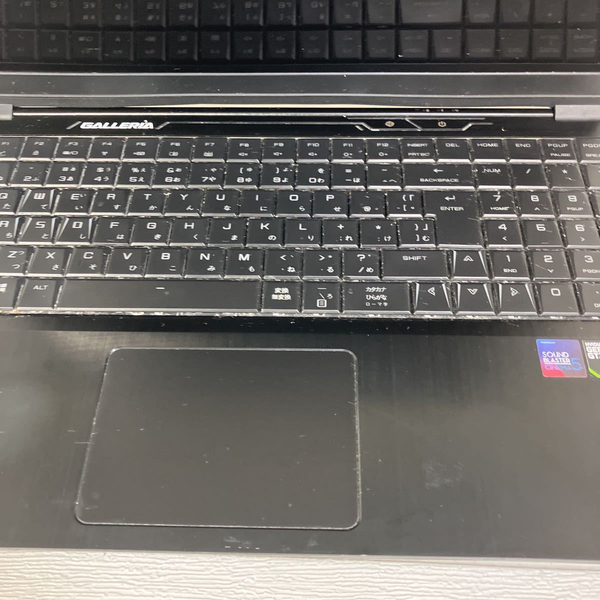 No.608 ジャンク品扱い GALLERIA GCF1060GF-E HR i7-第8世代 