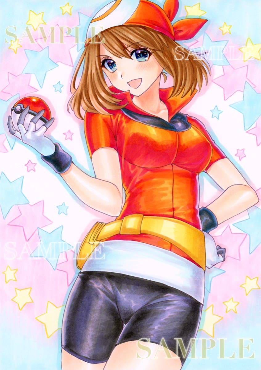 同人手描きイラスト ◇ ポケモン AG ◇ ハルカ (手描きイラスト)｜売買