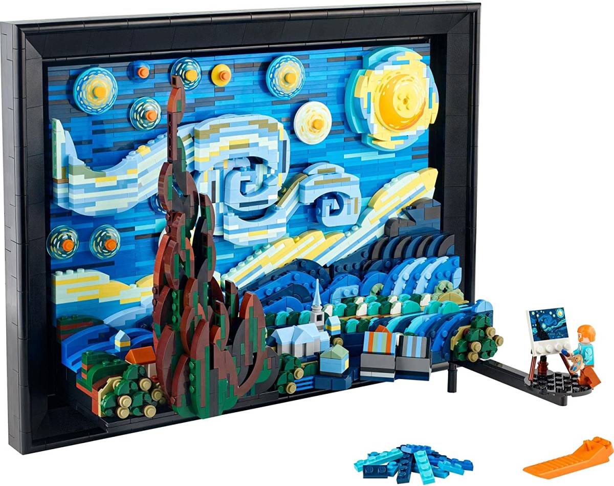 未使用品 レゴ(LEGO) アイデア ゴッホ 「星月夜」 21333 おもちゃ 