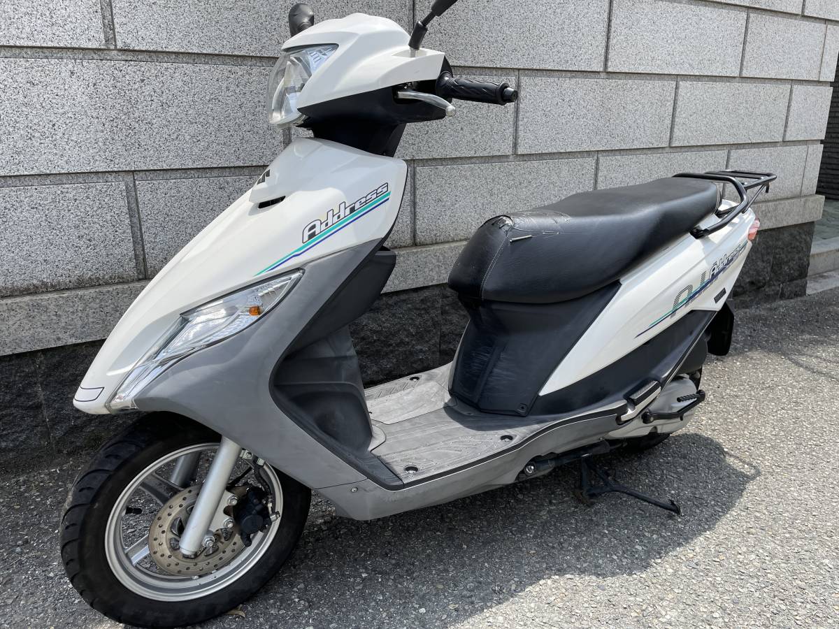 早いもの勝ち お安くお探しの方 アドレス125 DT11A 書類、鍵付き 