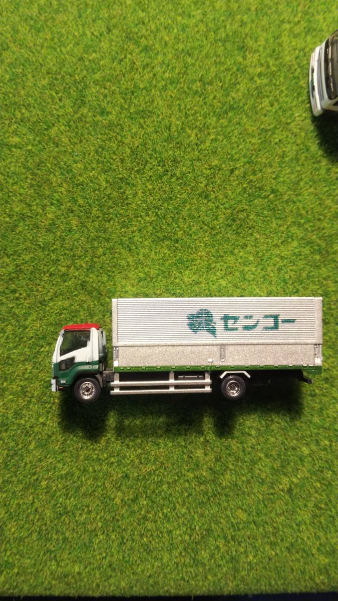 HINO トラックモデル 緑模型改造
