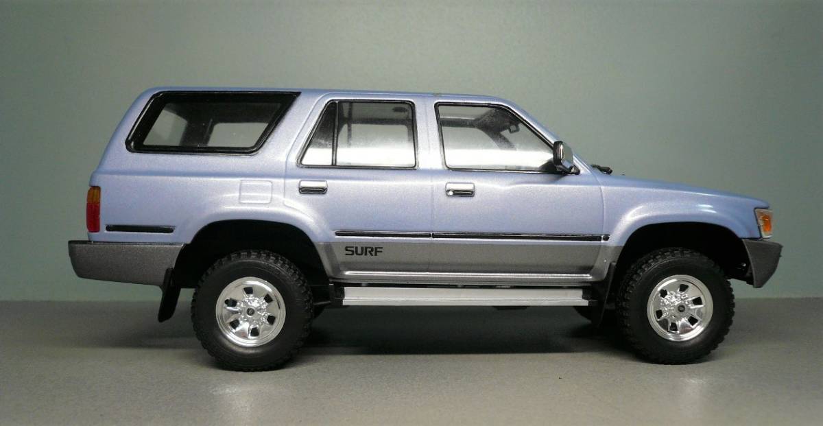 アオシマ 1/24 トヨタ ハイラックスサーフ 4ドア V6 SSR プラモデル 