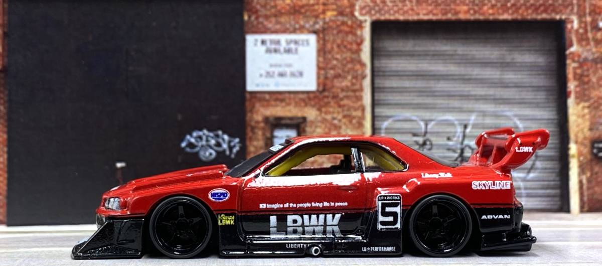 カーカルチャー 日産 スカイライン スーパーシルエット ER34 アルミ 