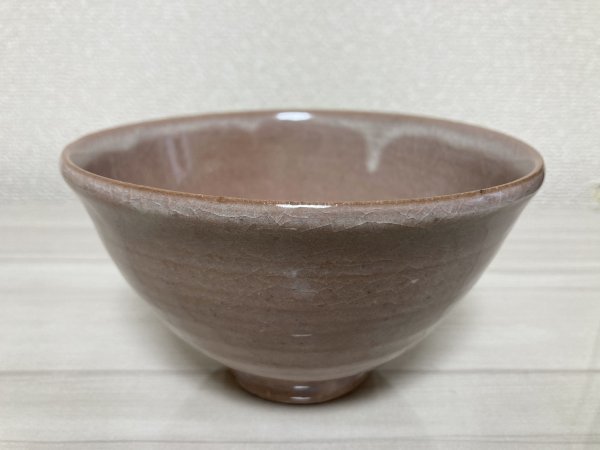 ◇ 関口宗平 粉引茶碗 ◇ 共箱 栞 国定窯 茶碗 茶道具 (師: 人間国宝
