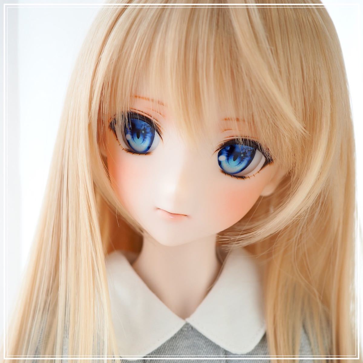 中古 カスタムヘッド DDH-09 セミホワイト肌 MDD DD（ボークス DDH-09 