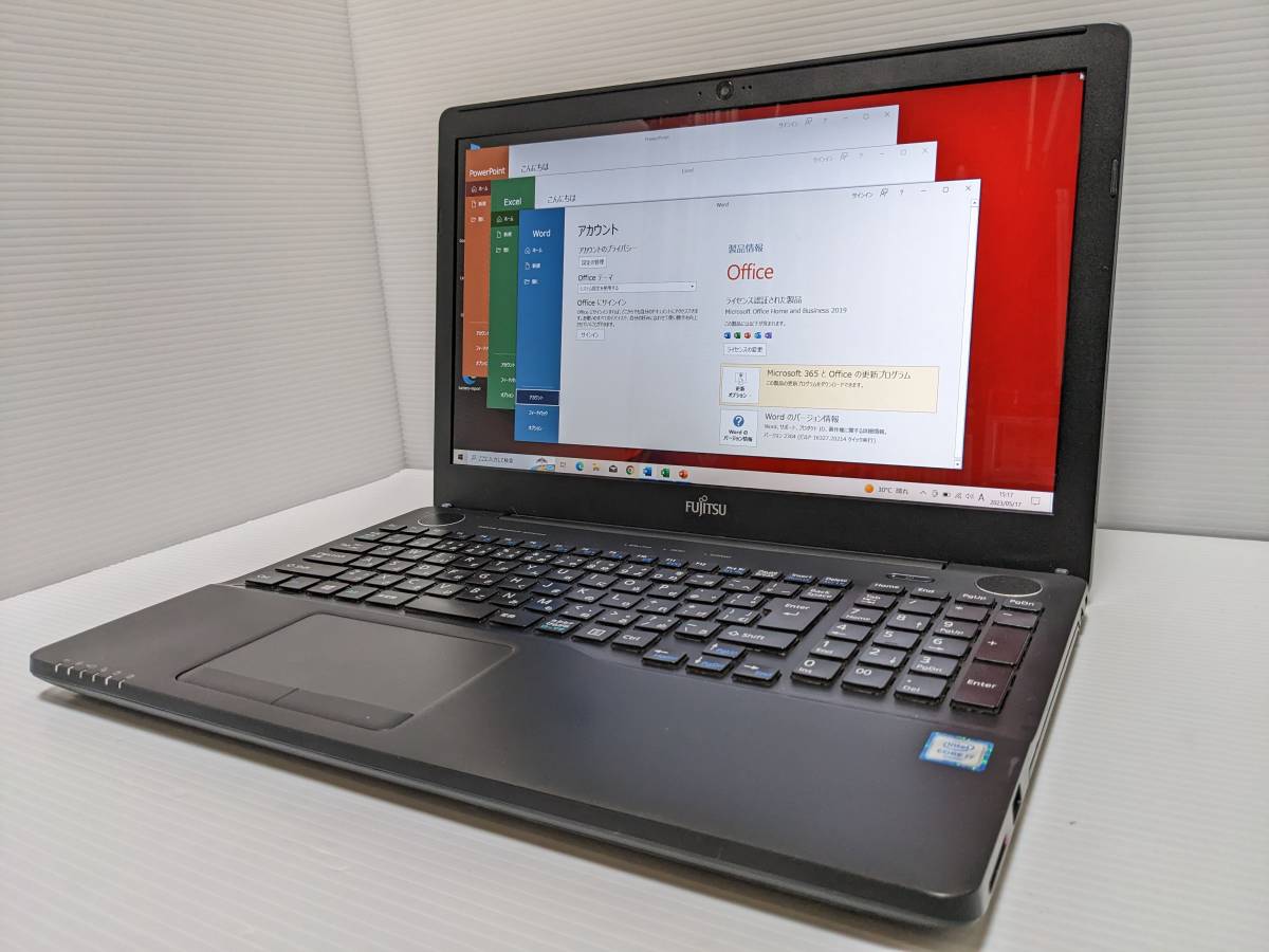 Win11 FullHD搭載 新品SSD512GB 富士通 AH53/X 第6世代Core i7-6700HQ