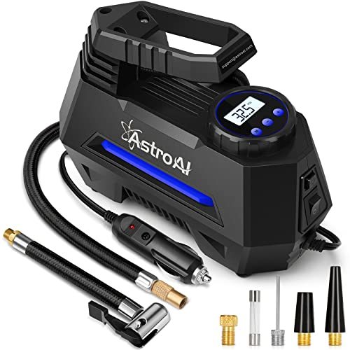 【HOT，定番】 AstroAI エアーコンプレッサー エアコンプレッサー 車 空気入れ 自動停止 静音 小型 過熱保護 DC12V ガーソケット接続式 LEDラ(コンプレッサー)｜売買されたオークション情報、yahooの商品情報を コンプレッサー