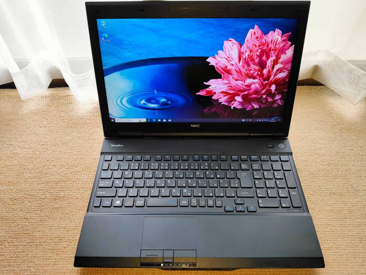 NEC VersaPro VK25LX-G Ci5 2.5GHz 高解像度HD+ SSDHDD同時搭載 Win10