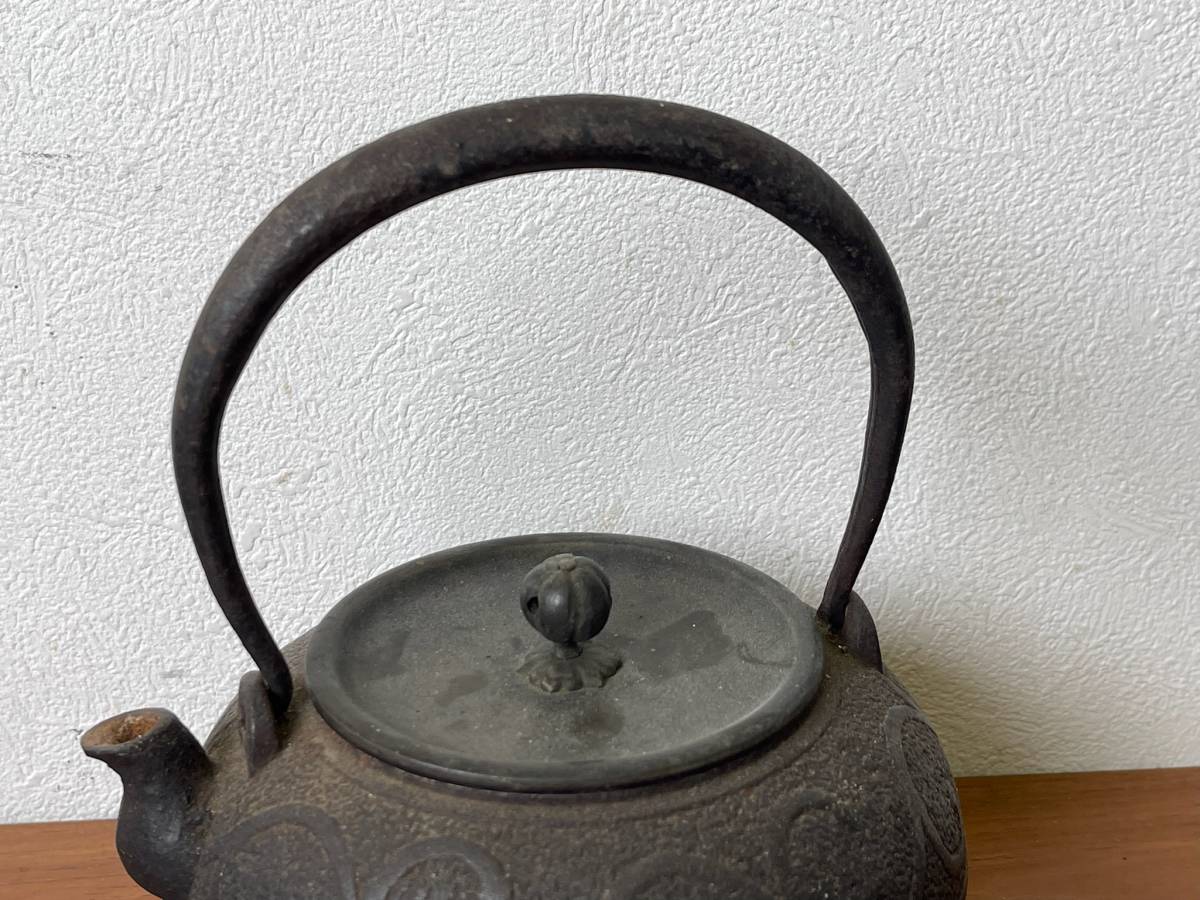 鉄瓶 銅蓋 煎茶道具 時代物 茶道具 公式通販 ⁄ 造 龍文堂 Yahoo 