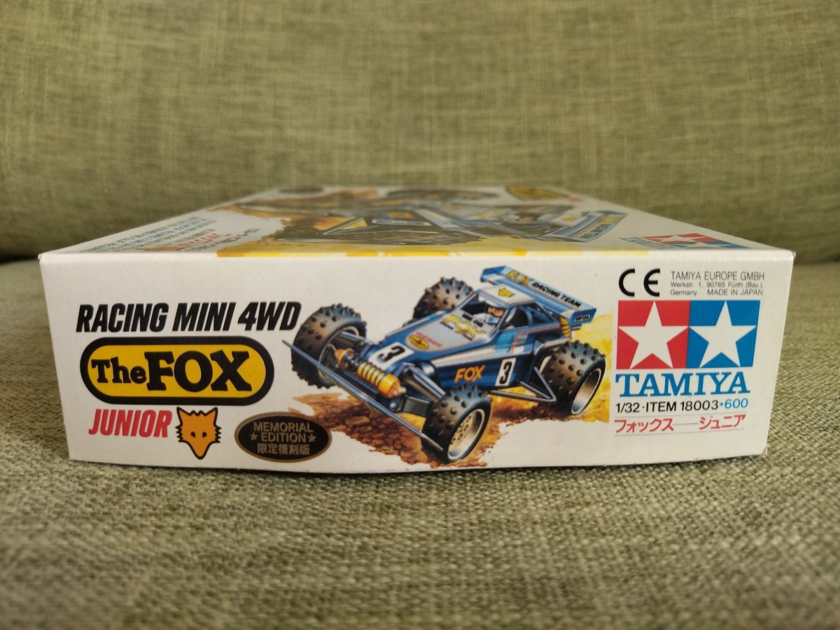 新品未組立 フォックスジュニア 限定復刻版 初期レーサーミニ四駆 