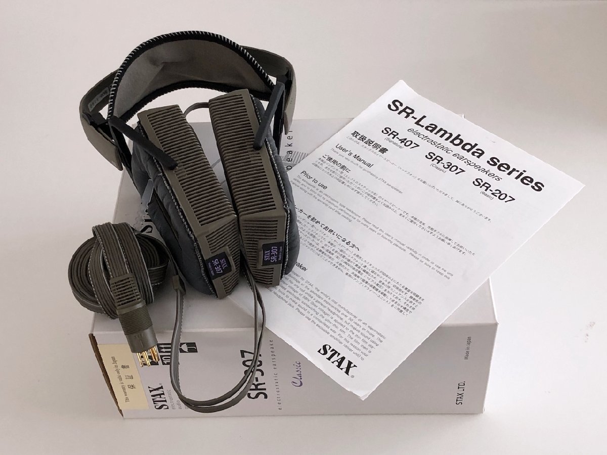 STAX STAX【SR-307 Classic】スタックス ヘッドホン イヤースピーカー