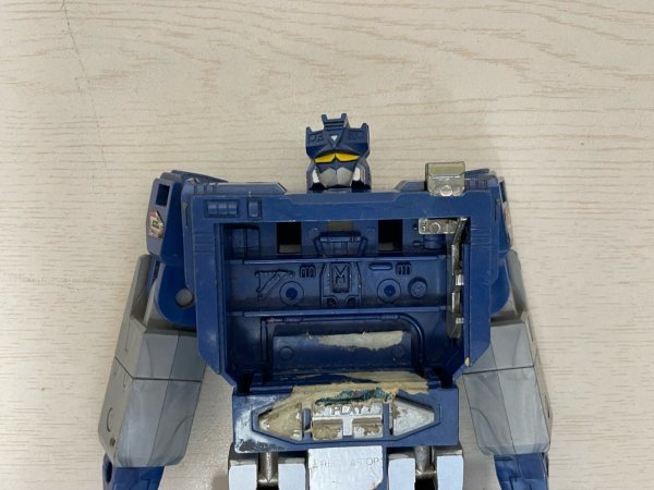 当時物 G1トランスフォーマー サウンドウェーブ カセット 1980年代の
