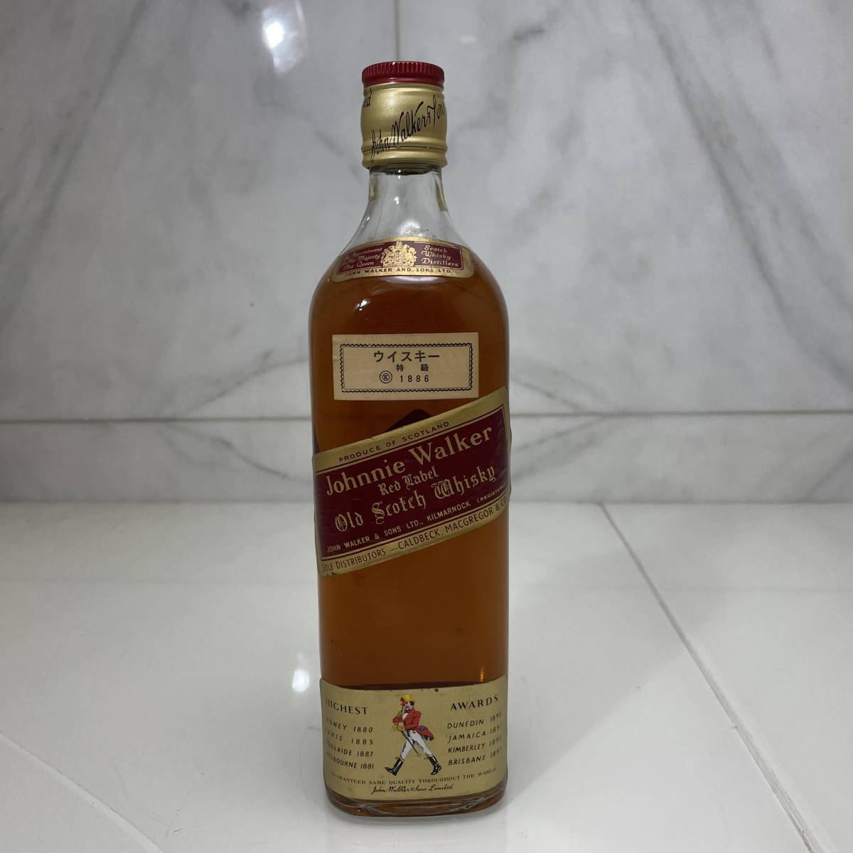 ∞M∞ 【未開栓】【特級】Johnnie Walker ジョニーウォーカー 赤ラベル レッドラベル ウイスキー 760ml 43% 1886 古酒 洋酒 ∞T-2306013
