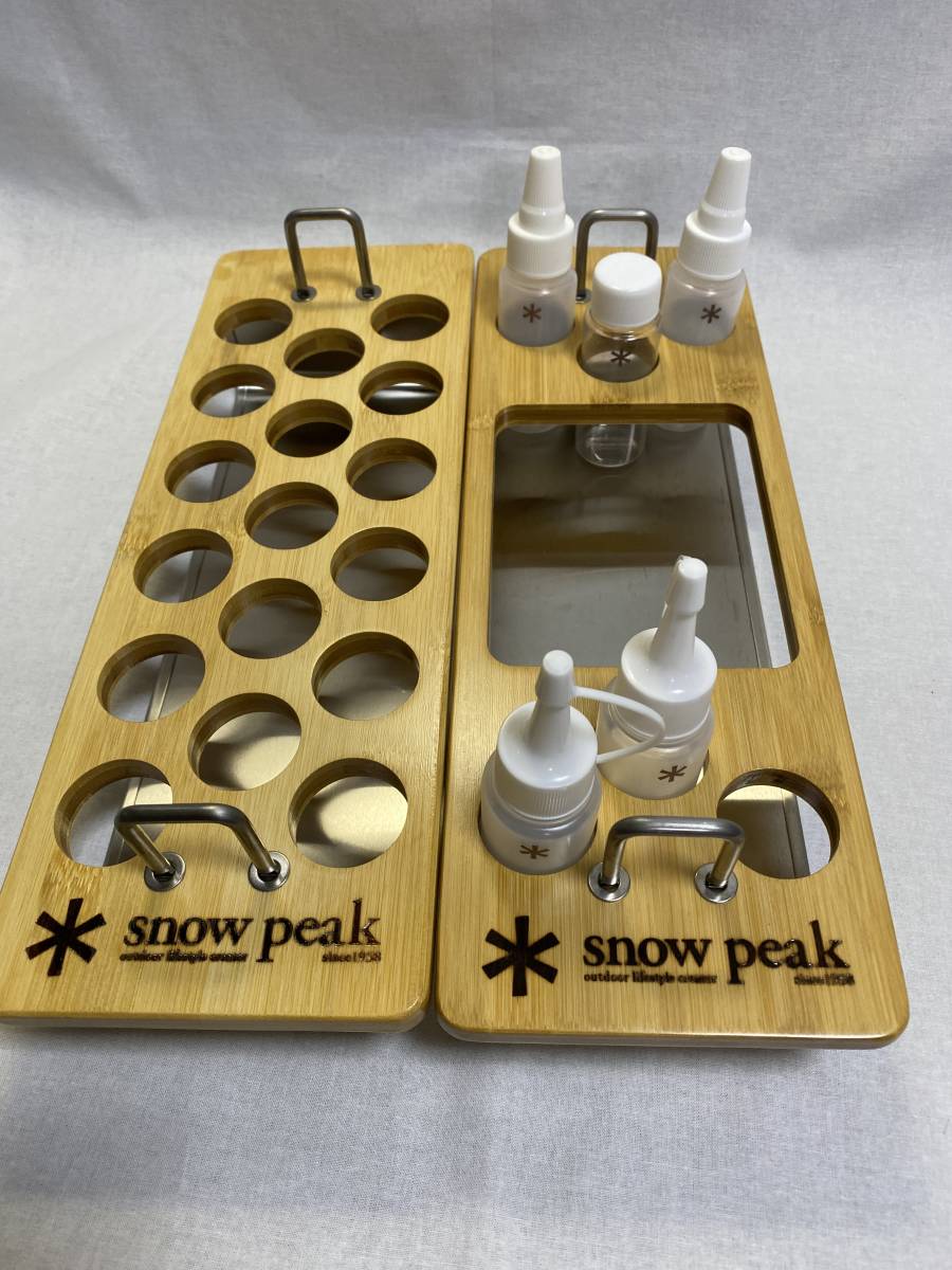 美品snowpeak スノーピーク スパイスボトル あっ！それ良いね！snow