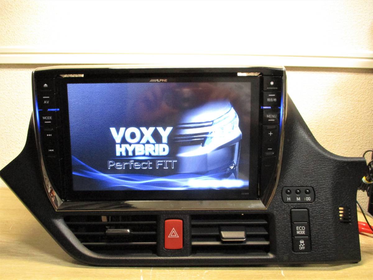 ALPINE EX1000 10インチナビ フルセグ Bluetooth ALPINE アルパイン EX1000 10インチ SDナビ ヴォクシー ノア