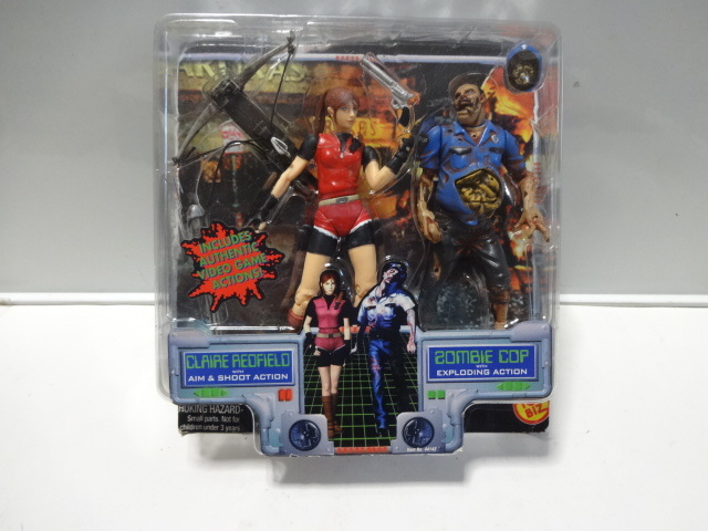 未開封】バイオハザード2 フィギュアクレア&ゾンビ