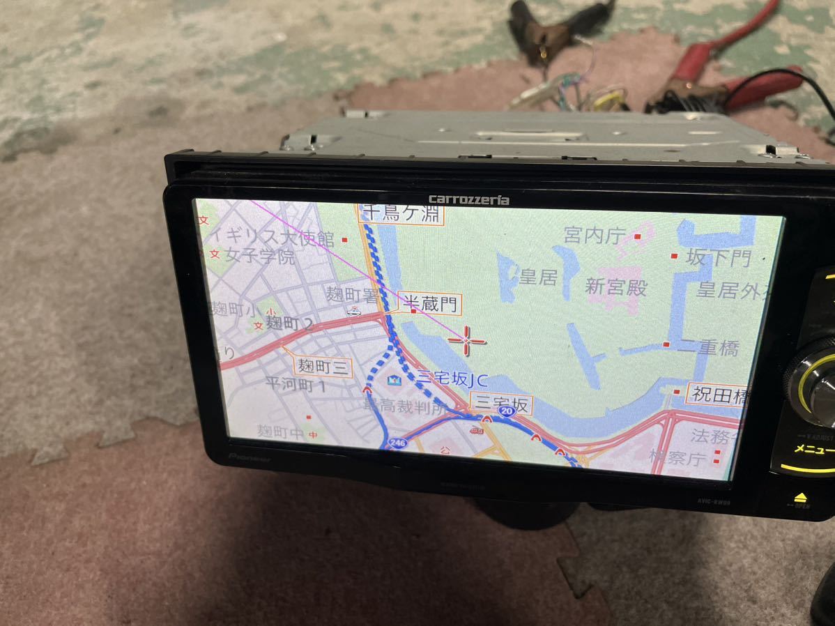 売切り・カロッツェリア ・ナビ・AVIC-RW09・中古動作品・トヨタ 