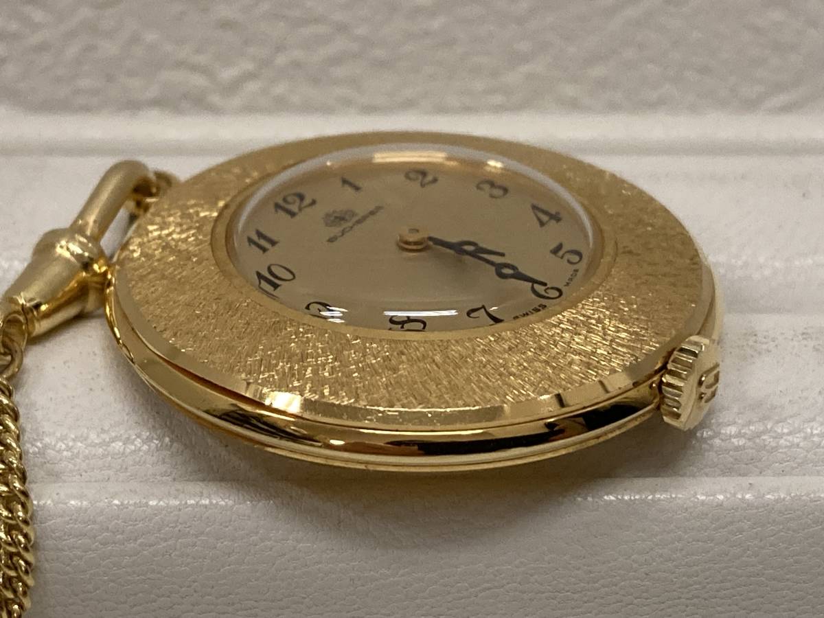 22786 手巻き時計 稼働品 BUCHERER ブッフェラー ペンダントウォッチ 