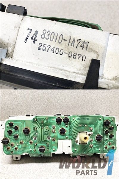 AE86 後期 純正 アナログ スピードメーター 257400-0670 訳アリ 7万