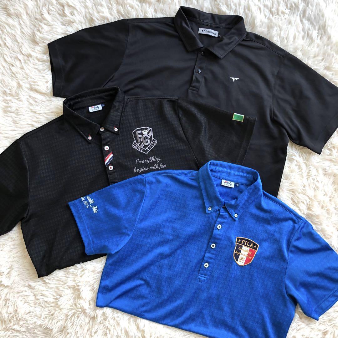 超超希少サイズ3L 3点セット】フィラゴルフ FILA GOLF ツアーステージ