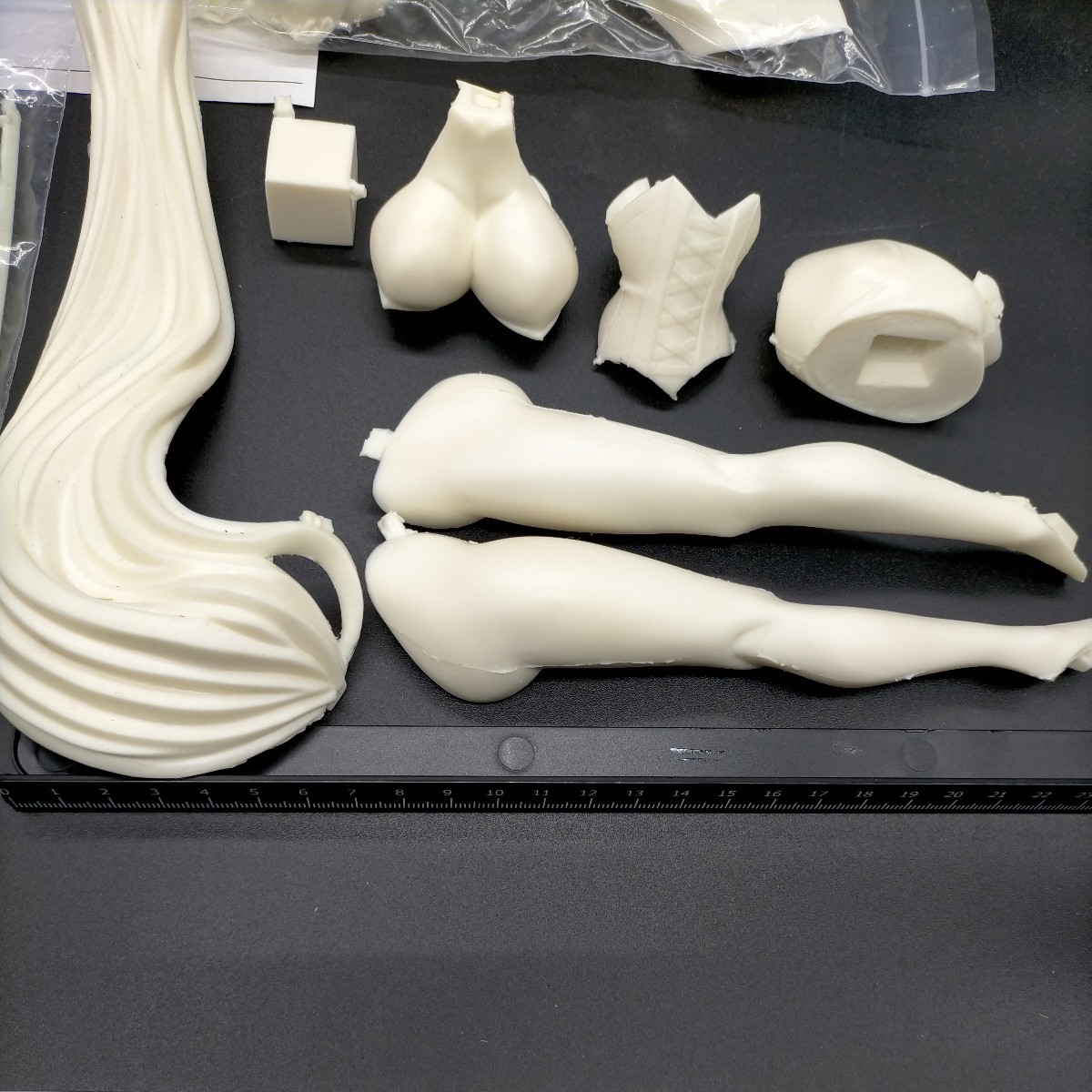源頼光 バニーガールアレンジ ガレージキット 28cm 八極堂 Fate/Grand