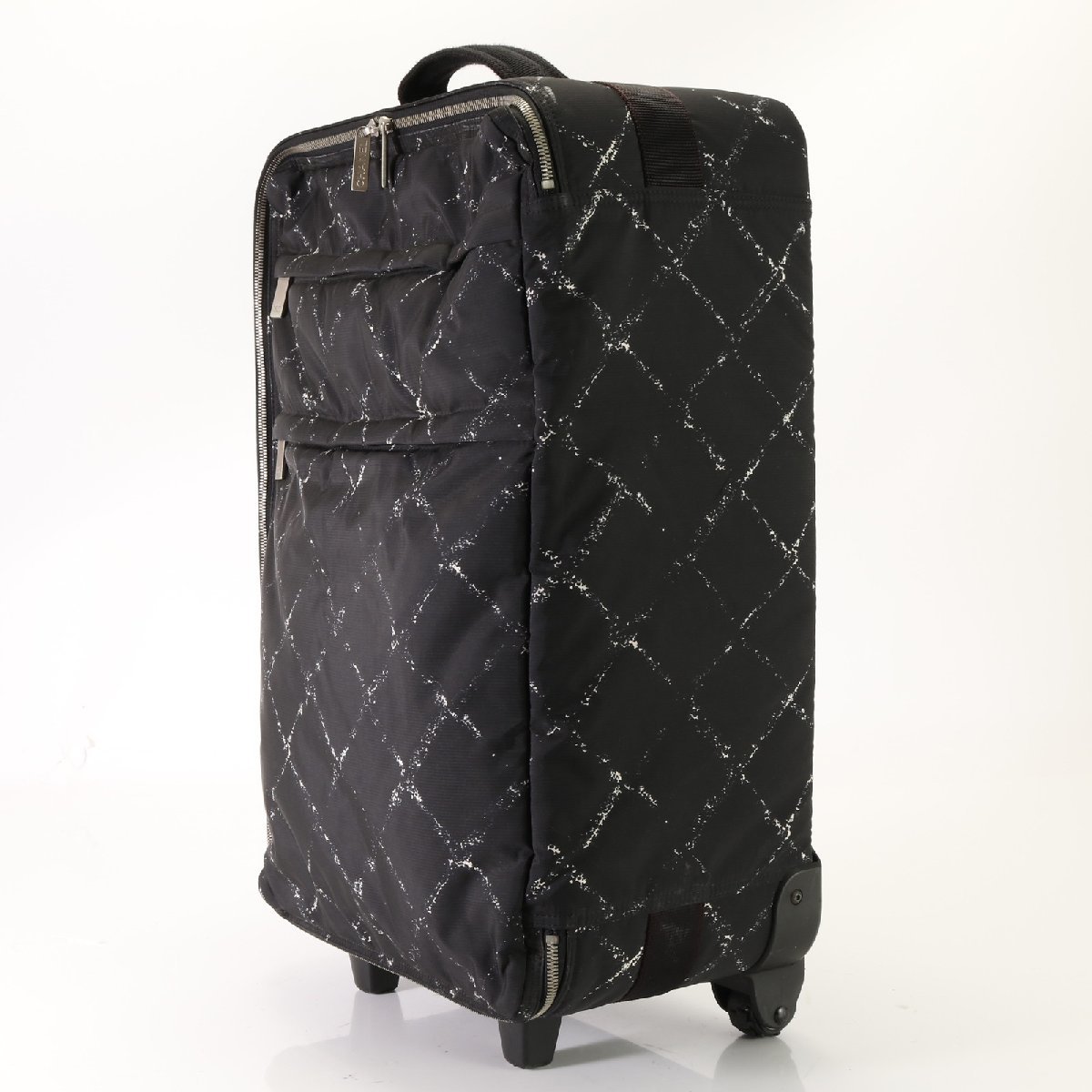 1円 極美品 シャネル シリアルシール付 トラベル ライン キャリー  