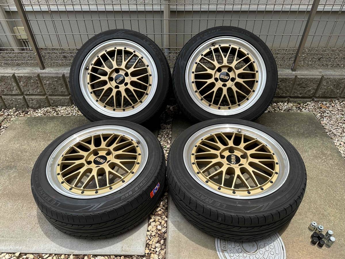 ③BBS 19インチ 鍛造ホイールセット