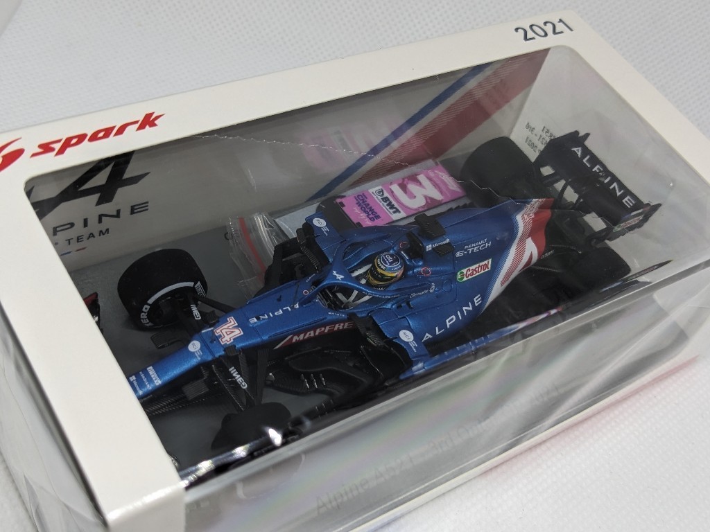 1/43 スパーク アルピーヌ A521 フェルナンド・アロンソ カタールGP 
