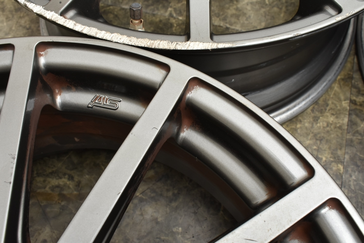 ENKEI製 スバル BM/BR レガシィ 純正OP STI 18in 7.5J +55 ホイール 4 