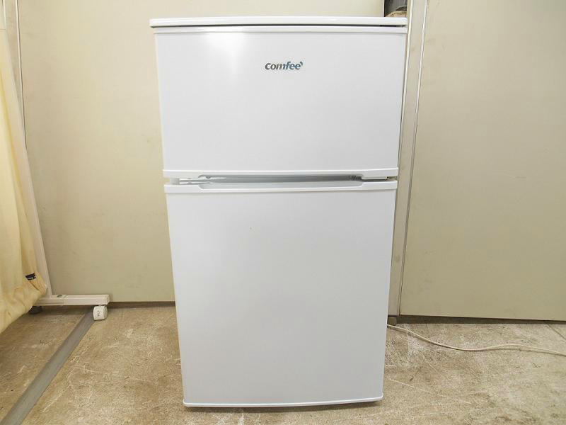 comfee ノンフロン冷凍冷蔵庫 RCT90WH/E