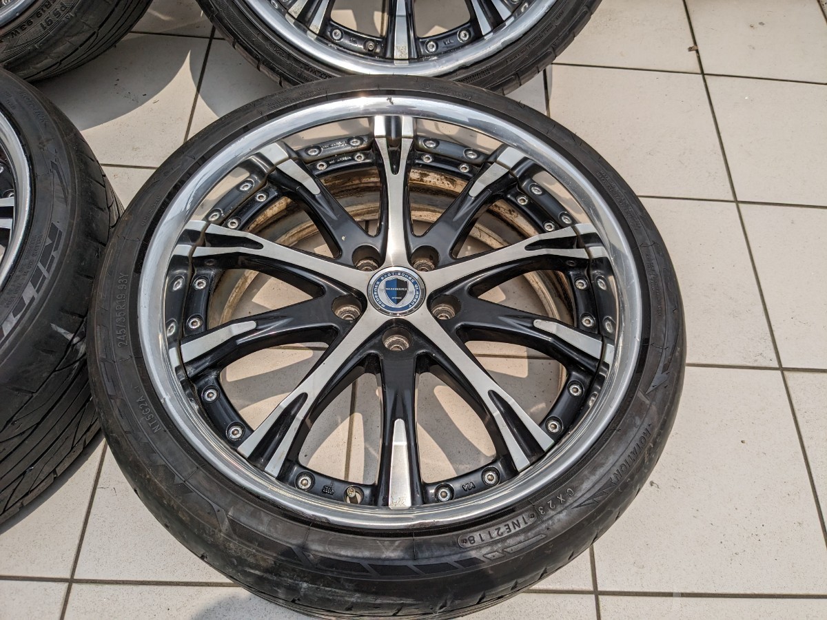 work シュバート SC4 19インチ 8.5J+35 9.5J+38 5H114.3 235/35R19 245 
