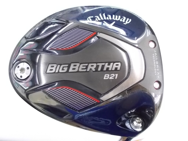 ビッグバーサ B21ドライバー(US仕様) 9度 純正RCH 55(S)付き 中古品