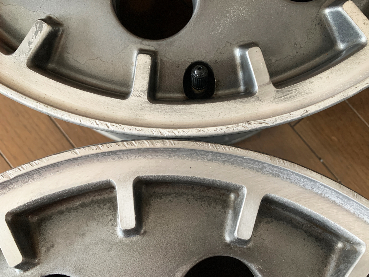 433】ランチア デルタ 純正 15インチ 7.5J ＋37 PCD98 ホイール3本 15 