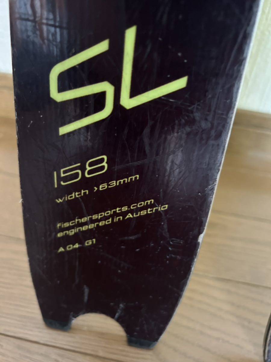 フィッシャー RC4 SL スキー 板 150cm アルペン R10 スラローム