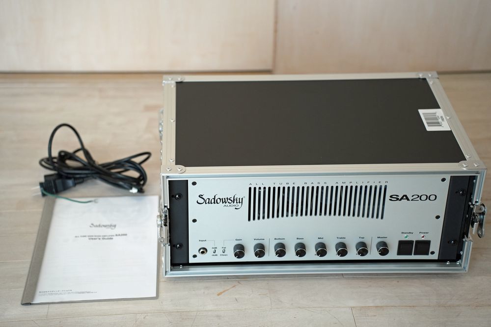 Sadowsky Audio SA200 All Tube Bass Amplifier ODYSSEY ラックケース  