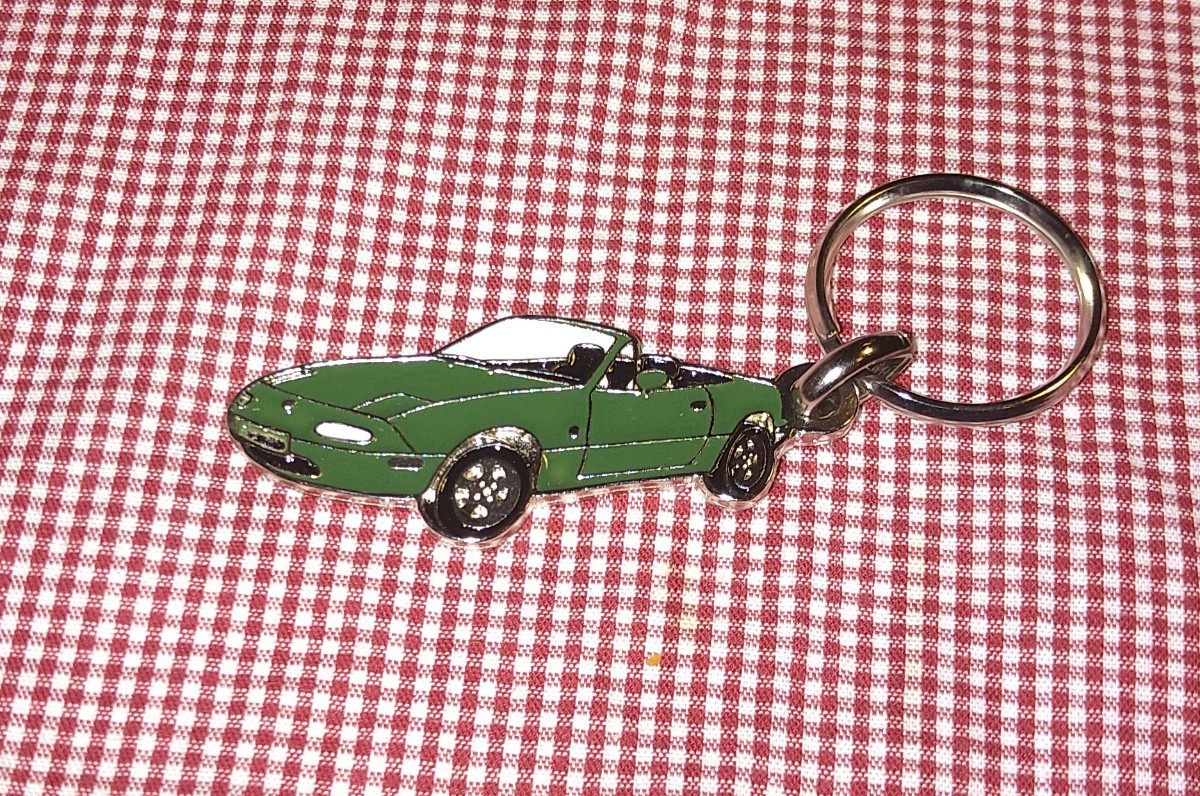 未使用キーホルダー】MAZDA EUNOS ロードスター マツダ ユーノス 