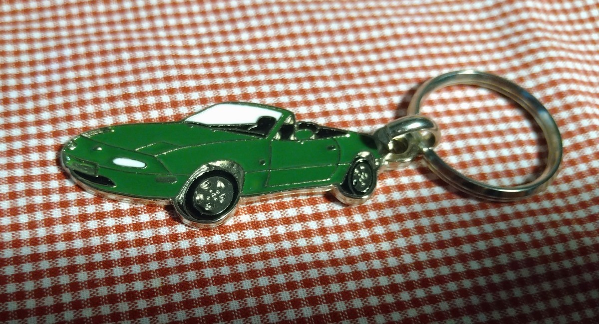 未使用キーホルダー】MAZDA EUNOS ロードスター マツダ ユーノス 